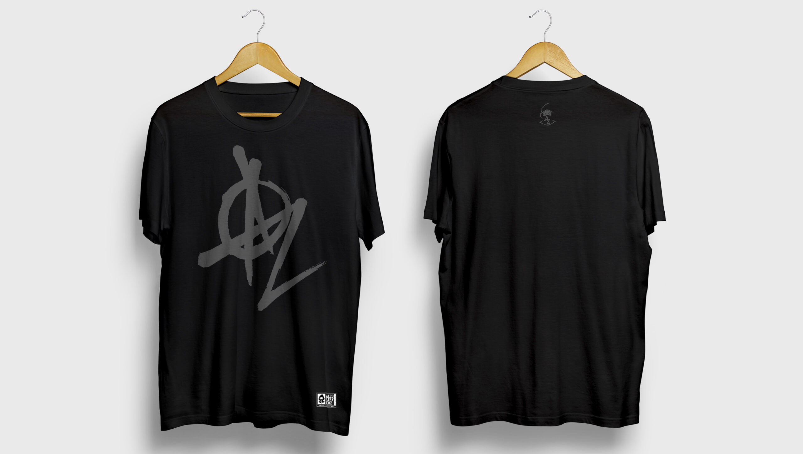Camiseta Anarcolirykoz Negra gris