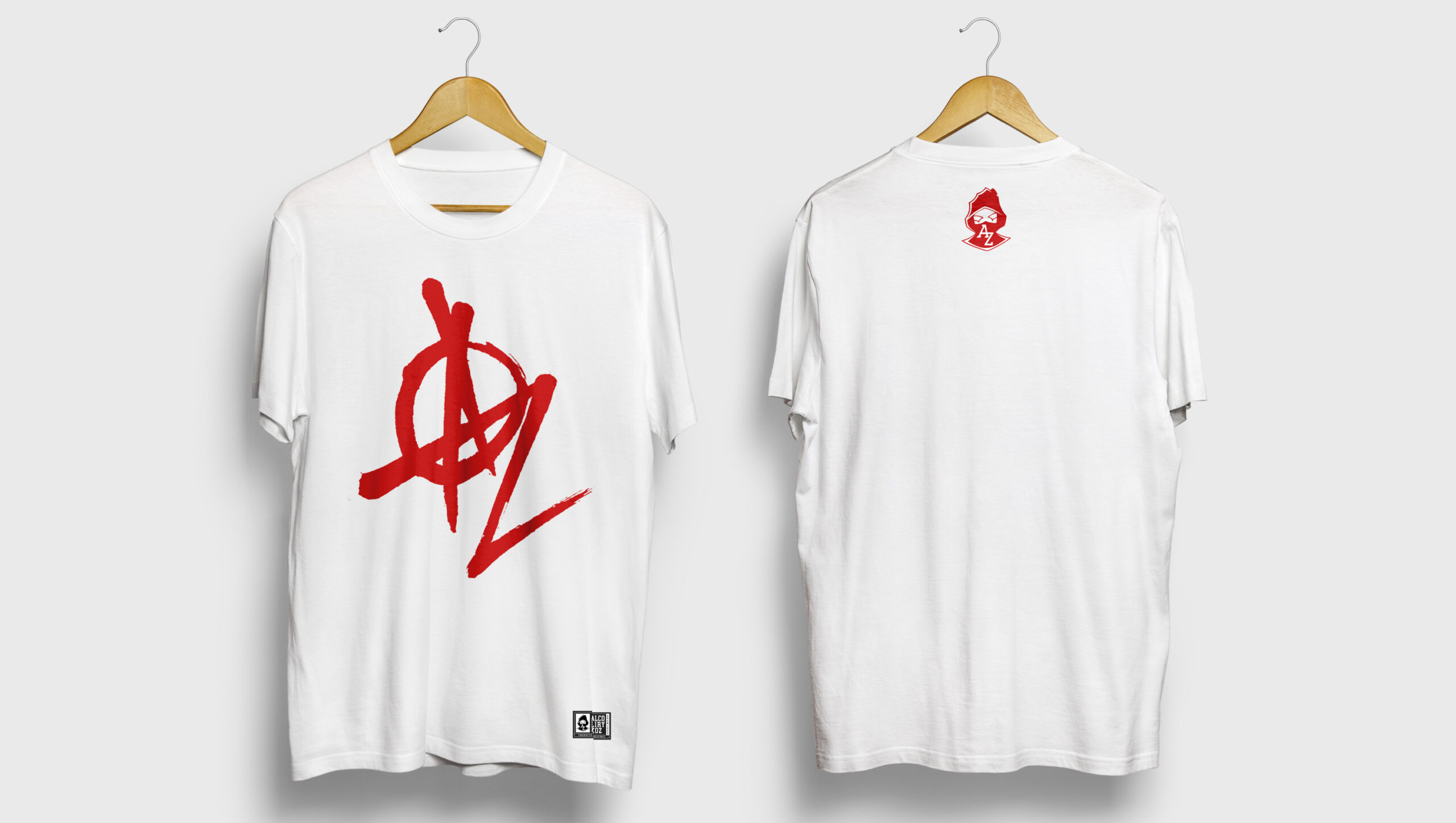Camiseta Anarcolirykoz Blanca Roja